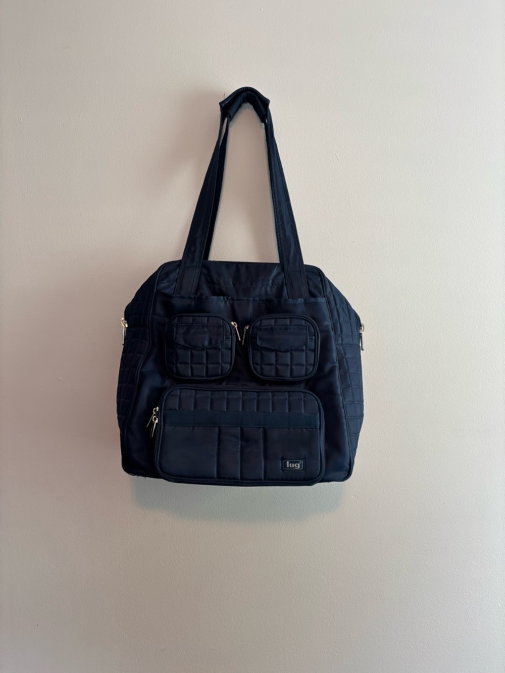 lug Navy Blue Puddle Jumper Tote Bag